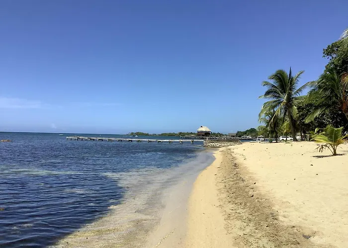 Beachfront Home With Pristine, Calm Waters, White Sands And Unbelievable Sunset